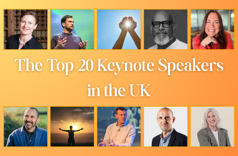 Top 20 keynote speakers to hire in the uk